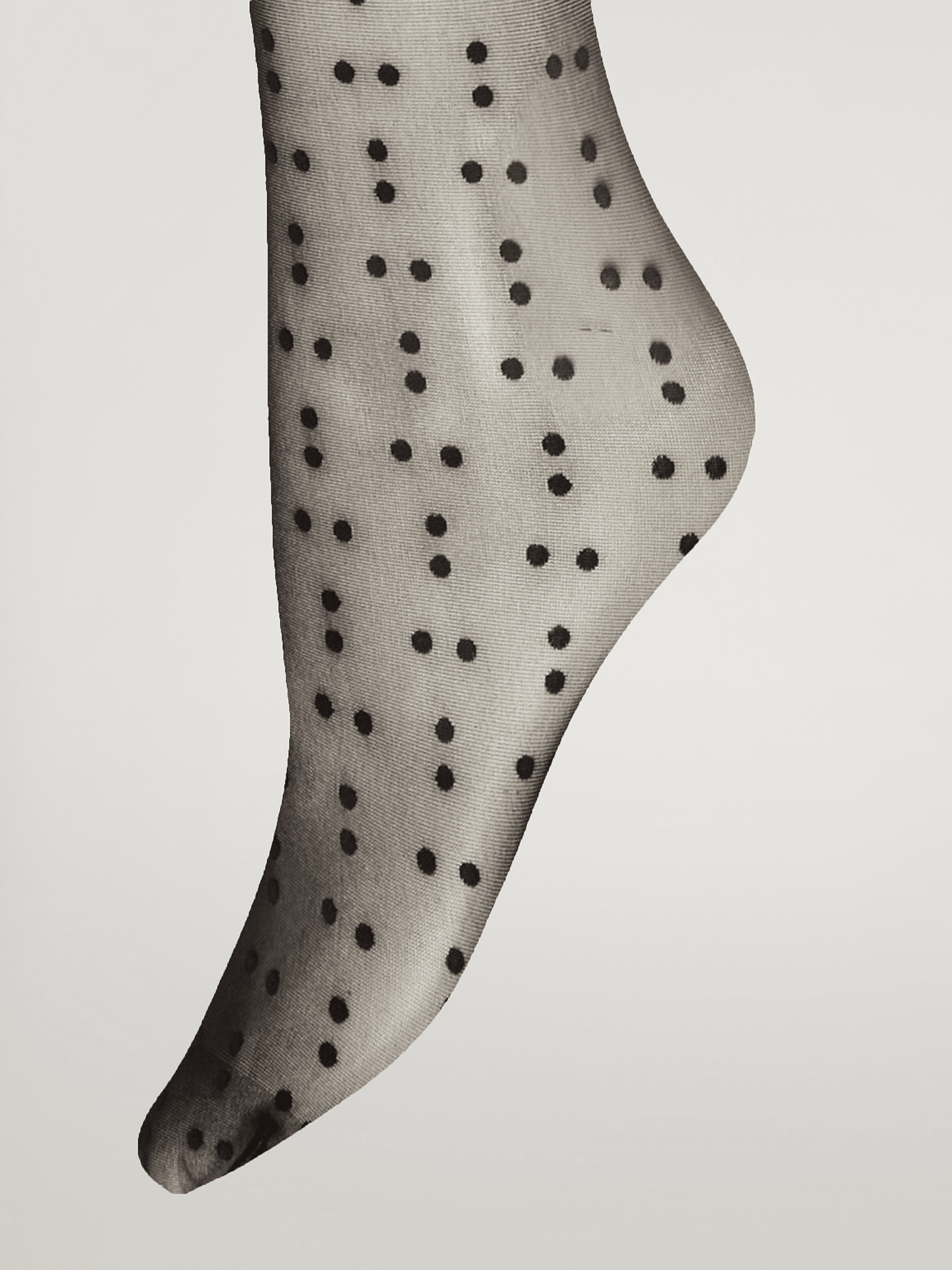 WOLFORD dots kneehighs sort