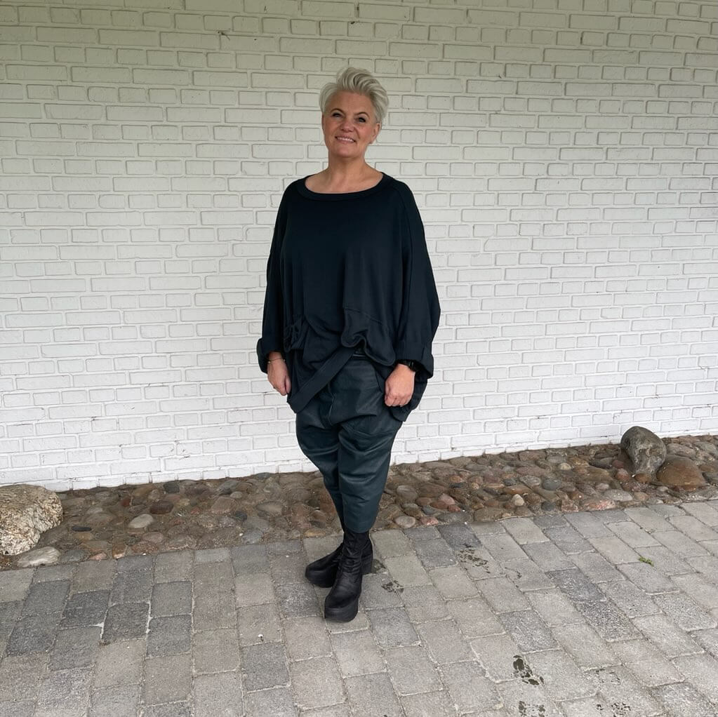 RUNDHOLZ skind berberbuks kobalt