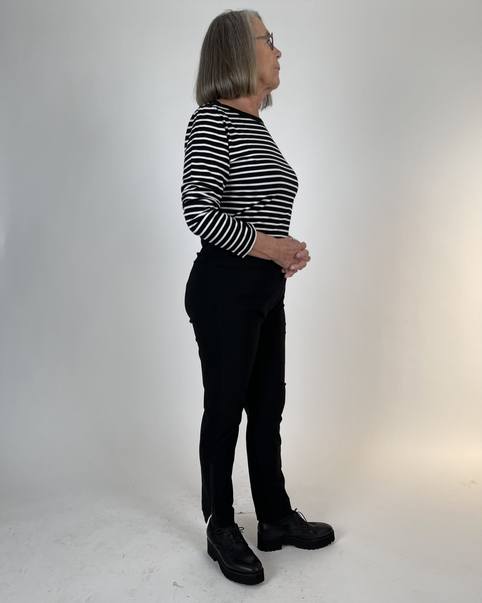 Yoga Buks m. Lynlås Sort