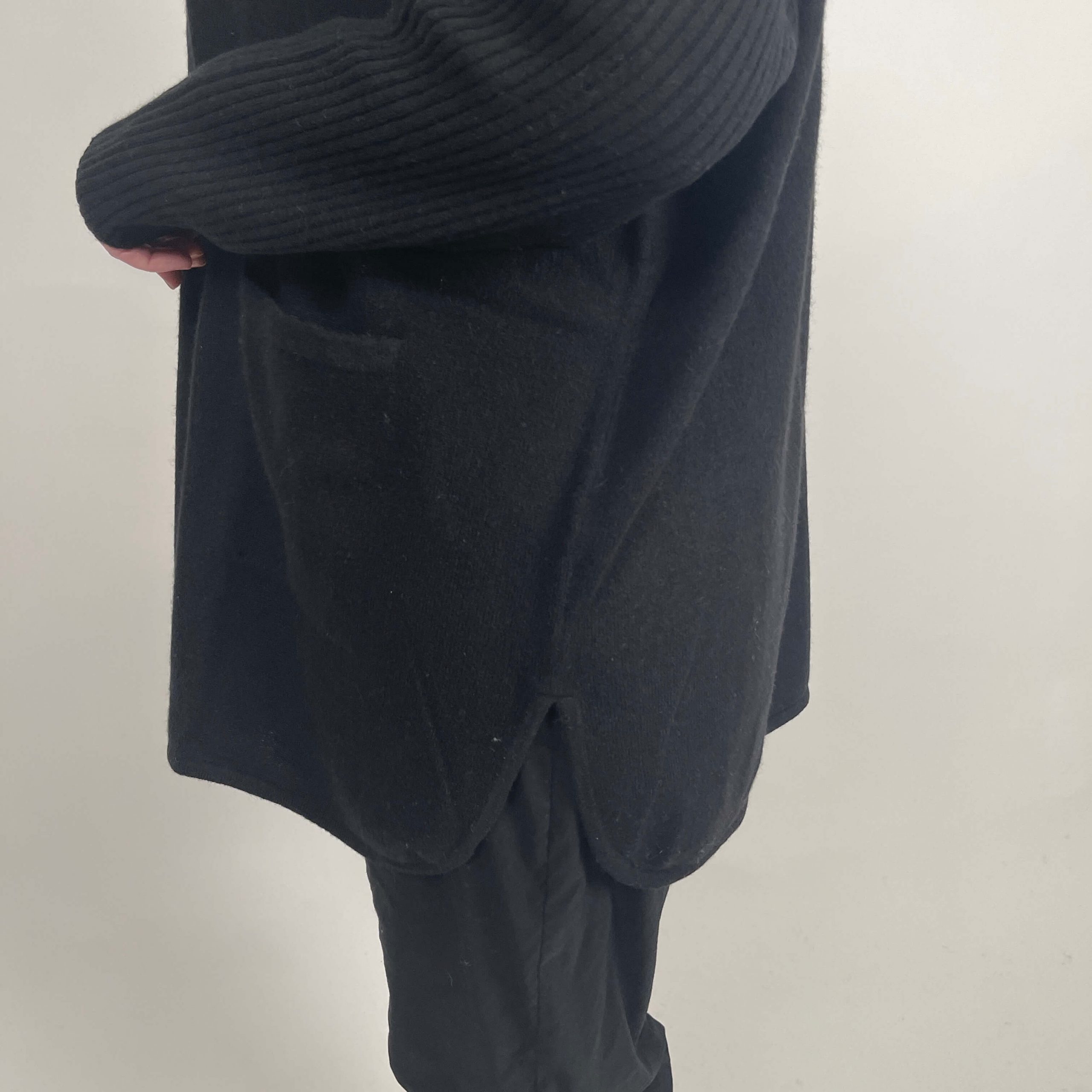 ESTHEME Cardigan sort oversize