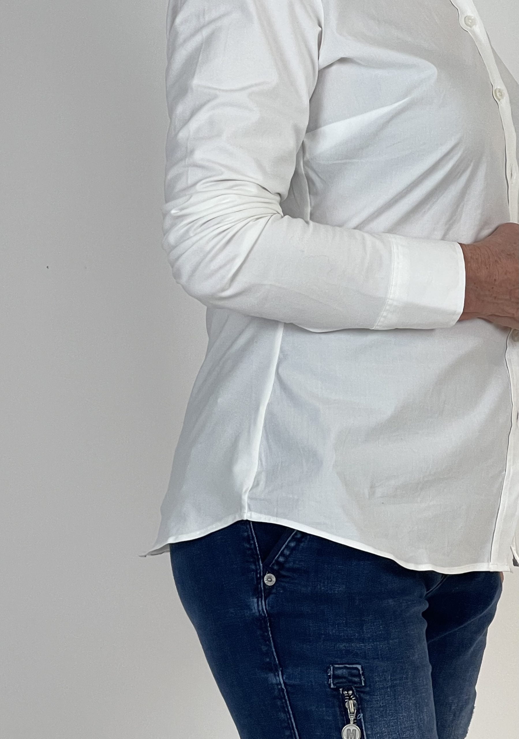Hvid Klassisk Skjorte Jersey