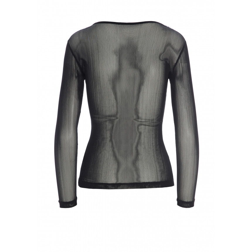 Sort Mesh T-shirt