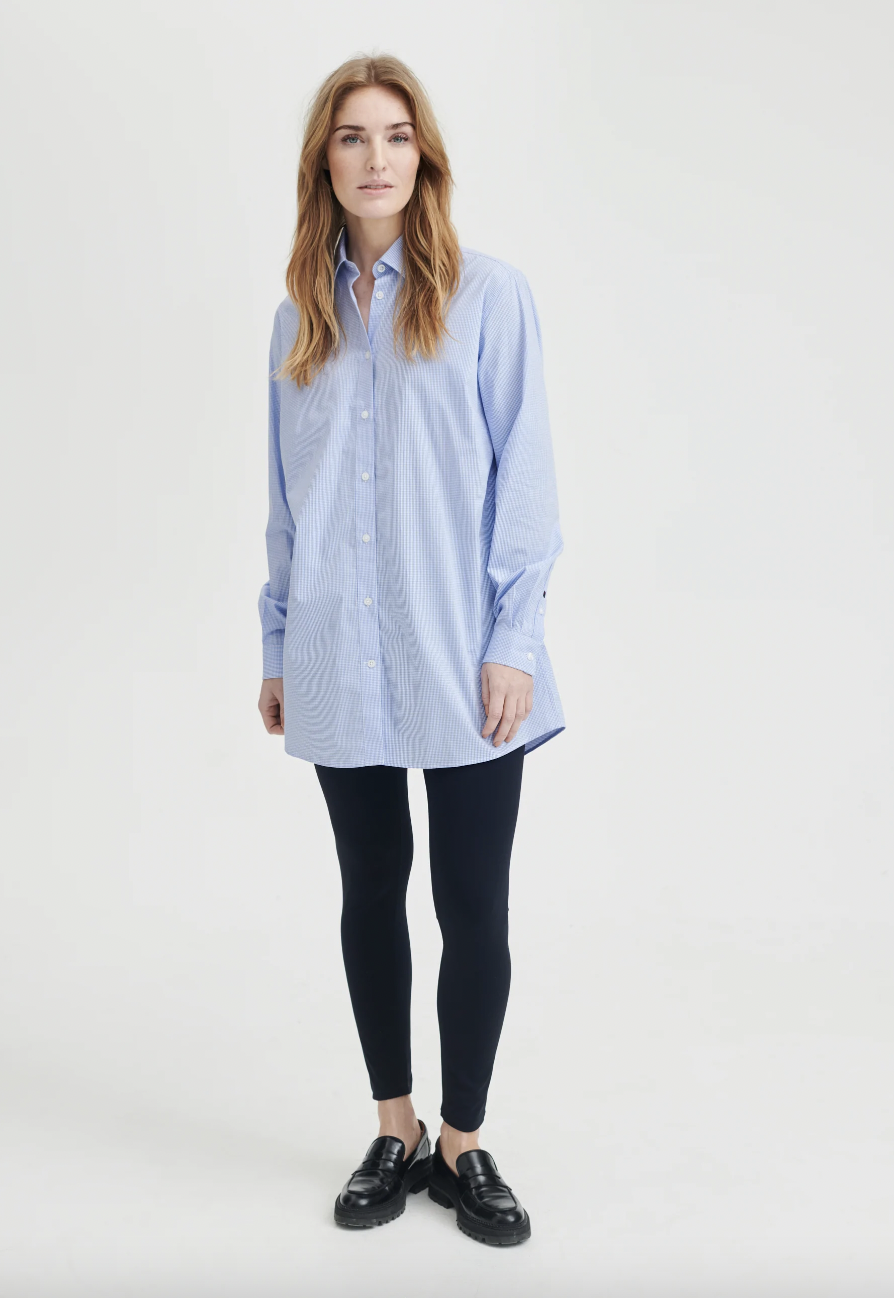 REDGREEN Freya skjorte lightblue-striped