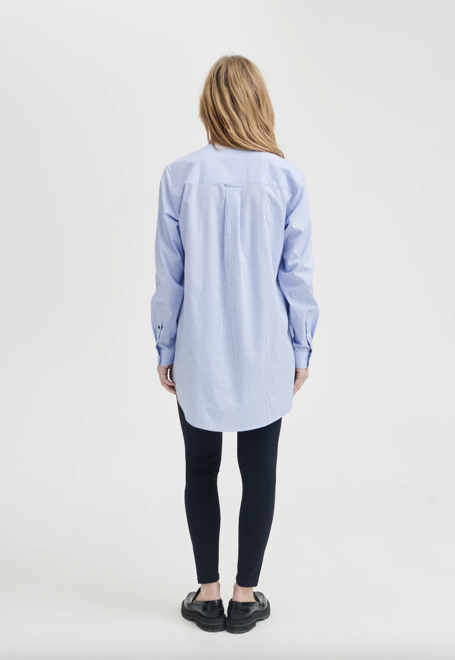 REDGREEN Freya skjorte lightblue-striped